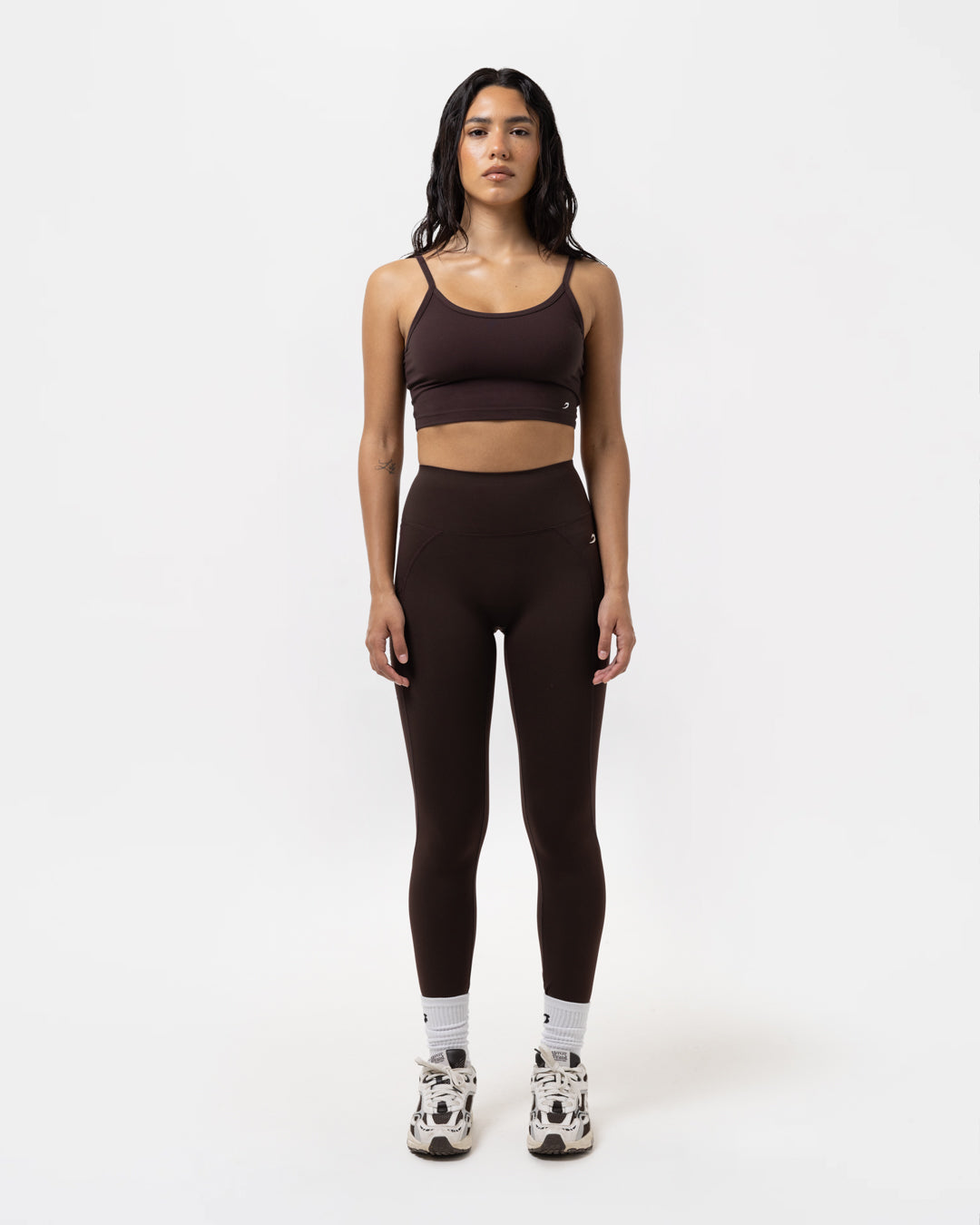 Tammy Tank Bralette - Brown
