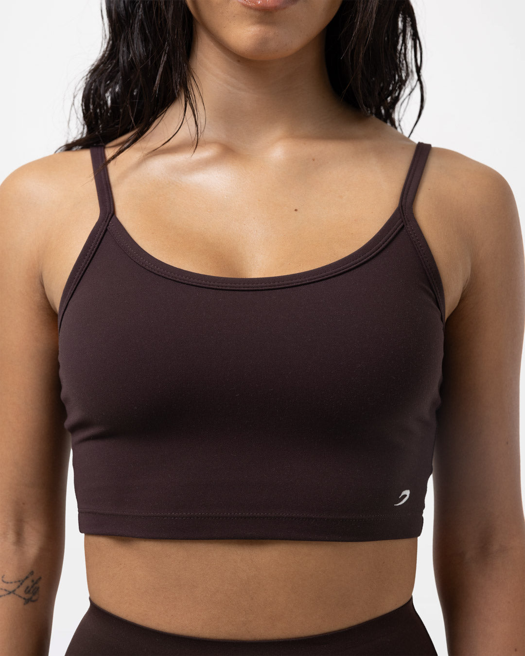 Tammy Tank Bralette - Brown
