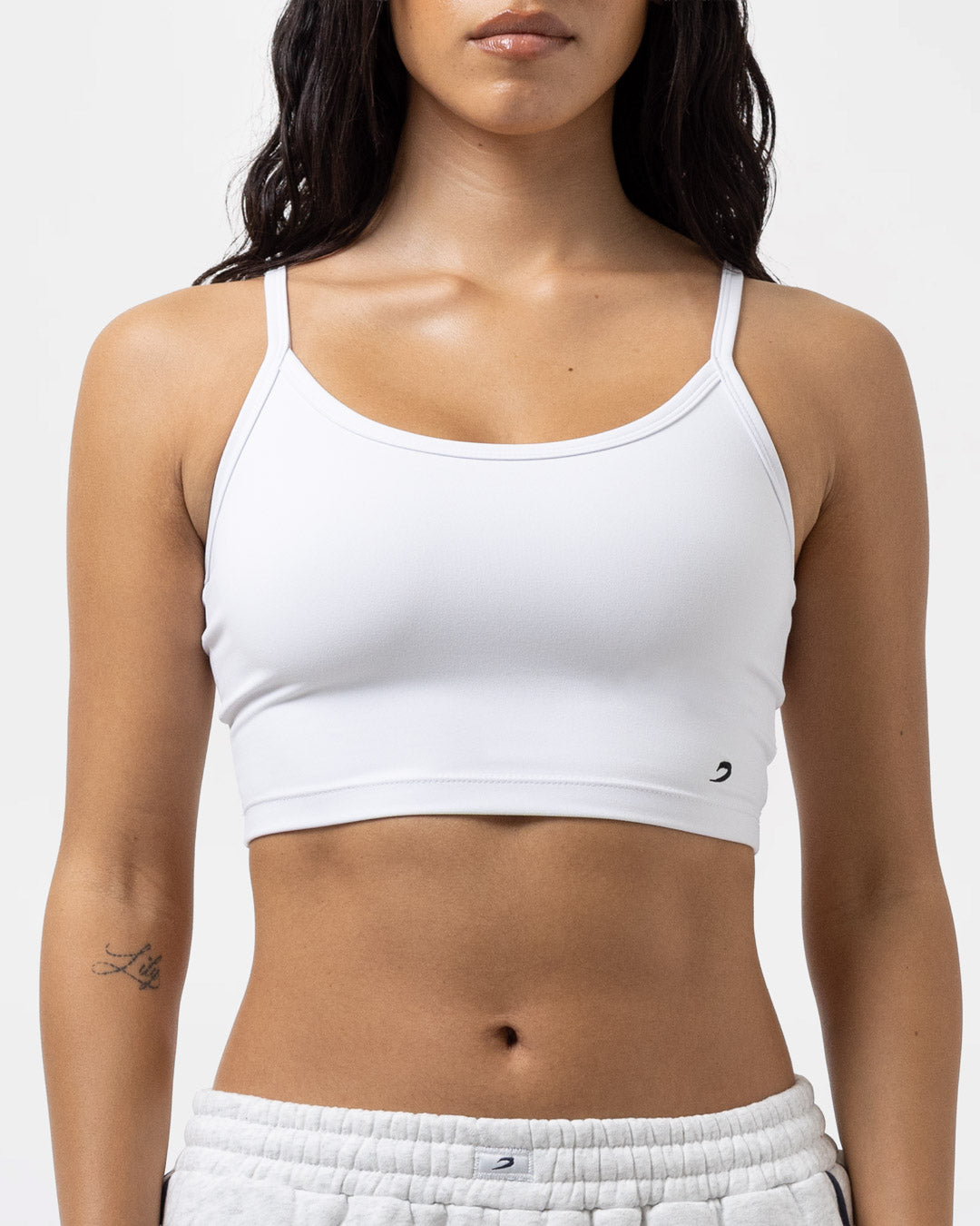Tammy Tank Bralette - White