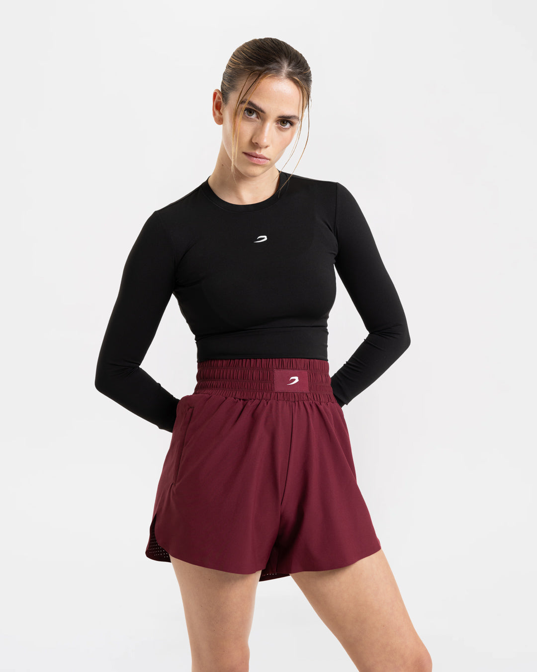 Tammy Shorts - Burgundy