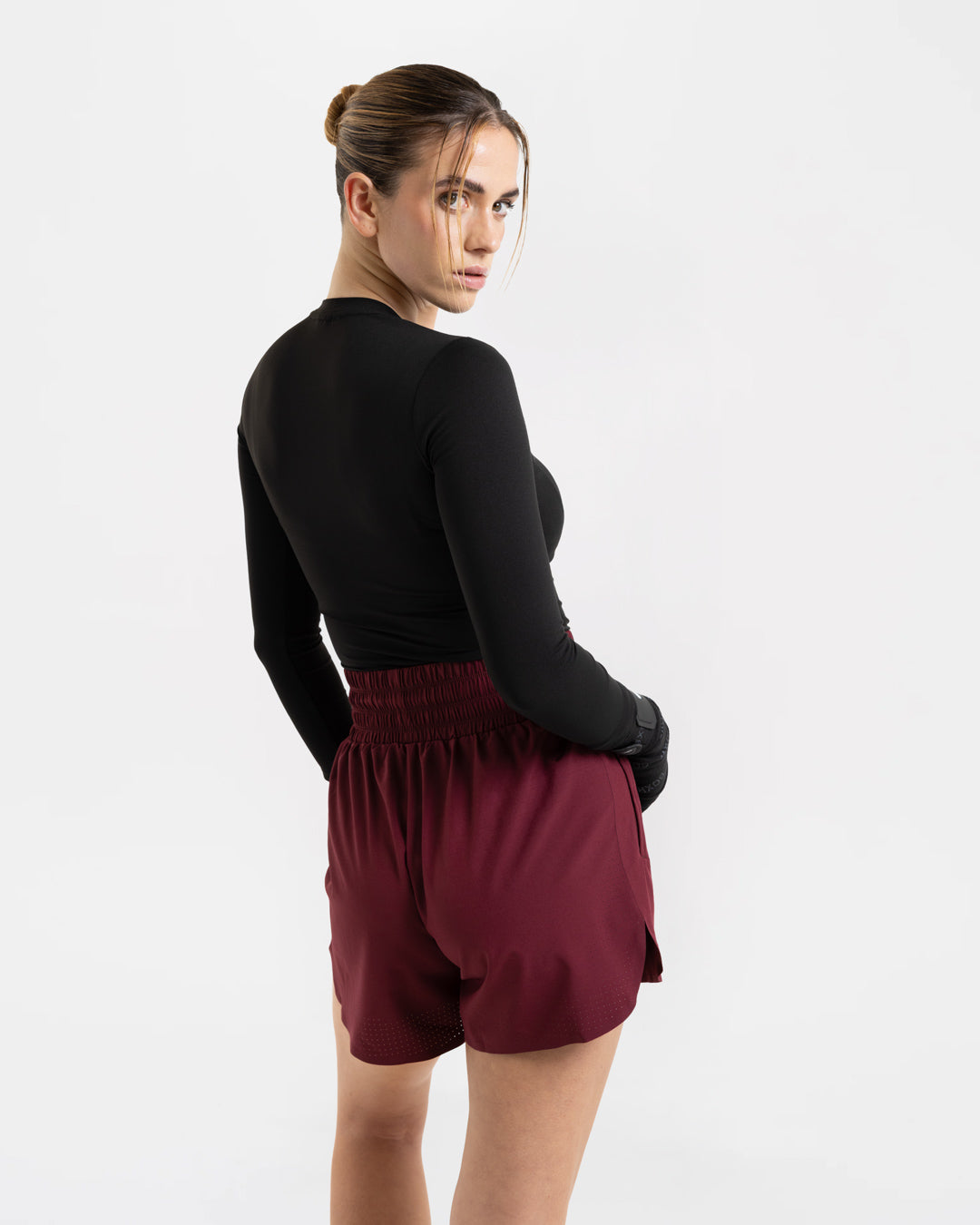 Tammy Shorts - Burgundy
