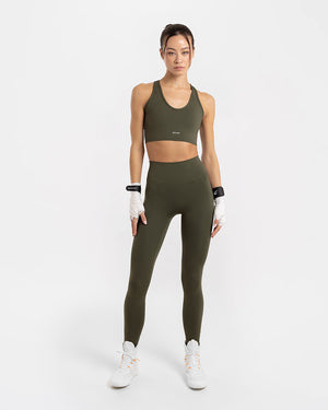 Annie Leggings - Dark Olive