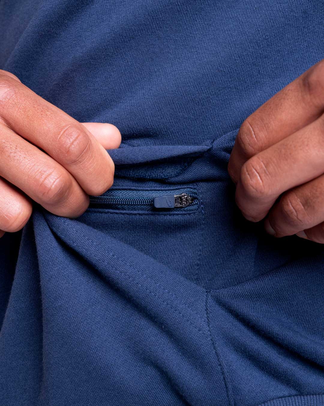 East Street Hoodie - Midnight Blue | BOXRAW