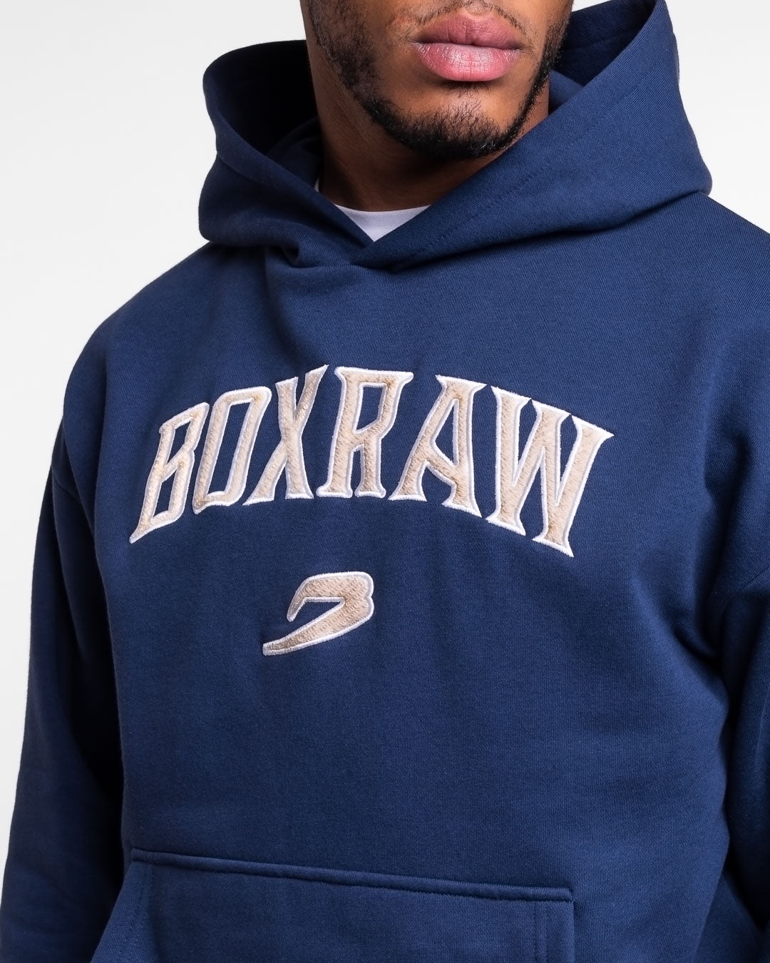East Street Hoodie - Midnight Blue | BOXRAW