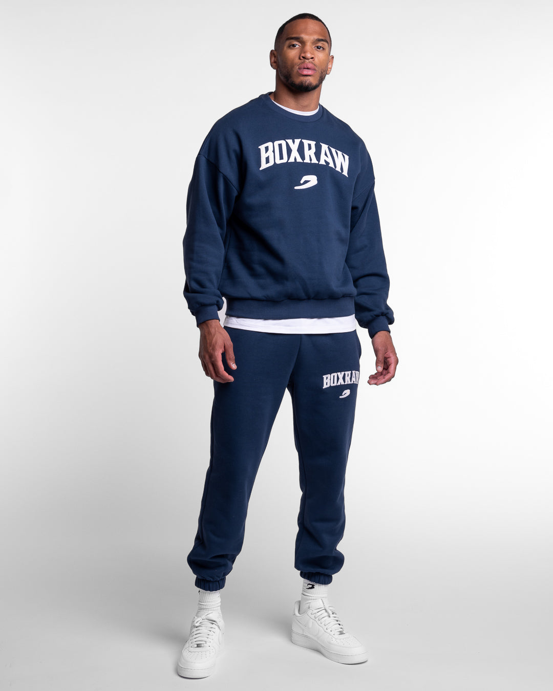 boxraw hoodie セットアップ ミッドナイトネイビー East Street Sweatshirt - Midnight Blue | BOXRAW
