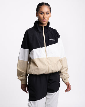 Harvey Jacket - Black/White/Beige