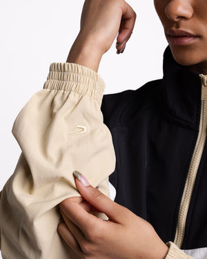 Harvey Jacket - Black/White/Beige