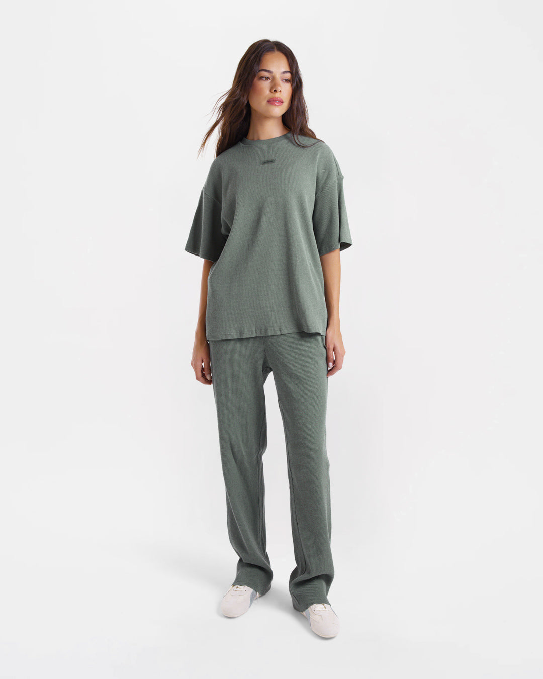 Shirley Waffle Bottoms - Green