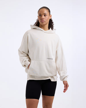 Sparring Club Oversized Hoodie - Washed Beige