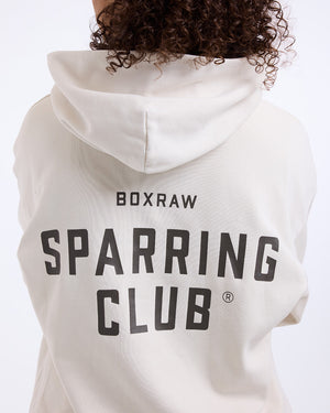 Sparring Club Oversized Hoodie - Washed Beige