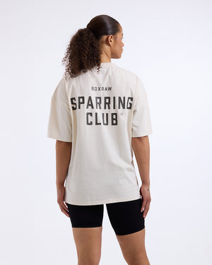 Sparring Club Oversized T-Shirt - Washed Beige