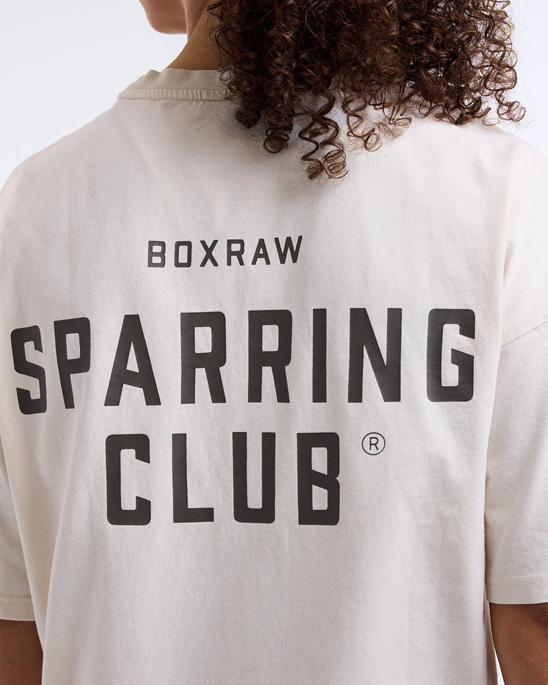 Sparring Club Oversized T-Shirt - Washed Beige