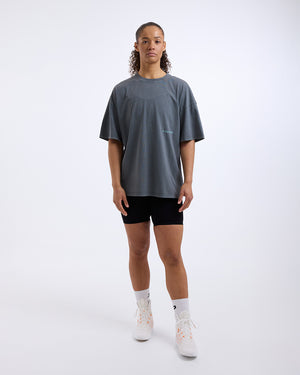 Sparring Club Oversized T-Shirt - Washed Charcoal