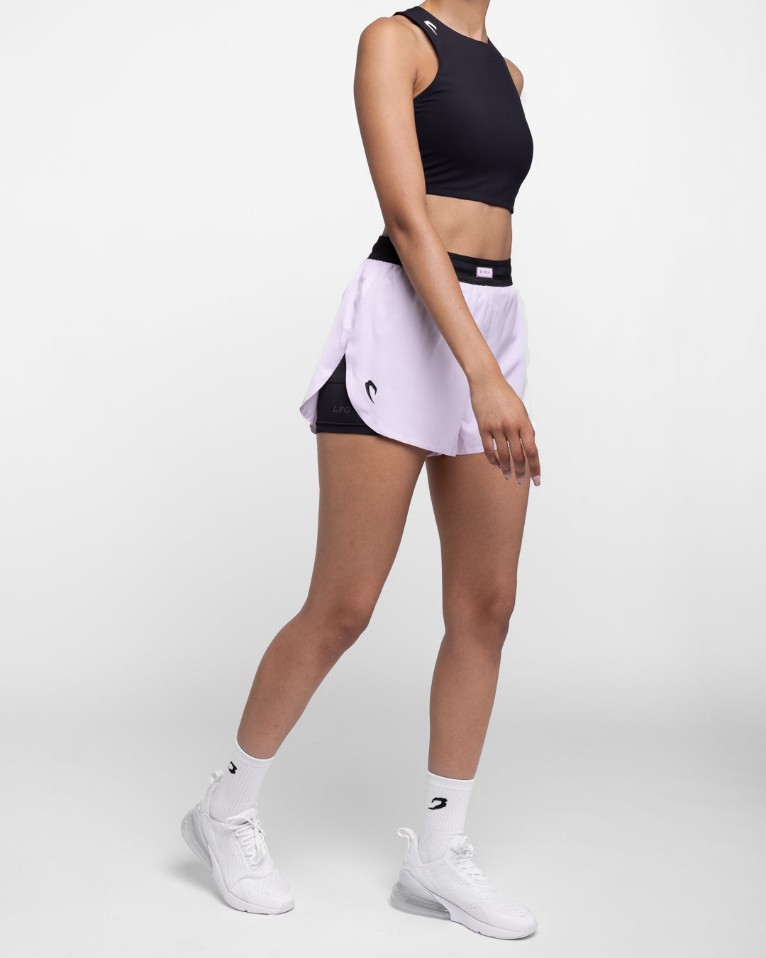Womens Tunero 2-in-1 Shorts - Lilac | BOXRAW