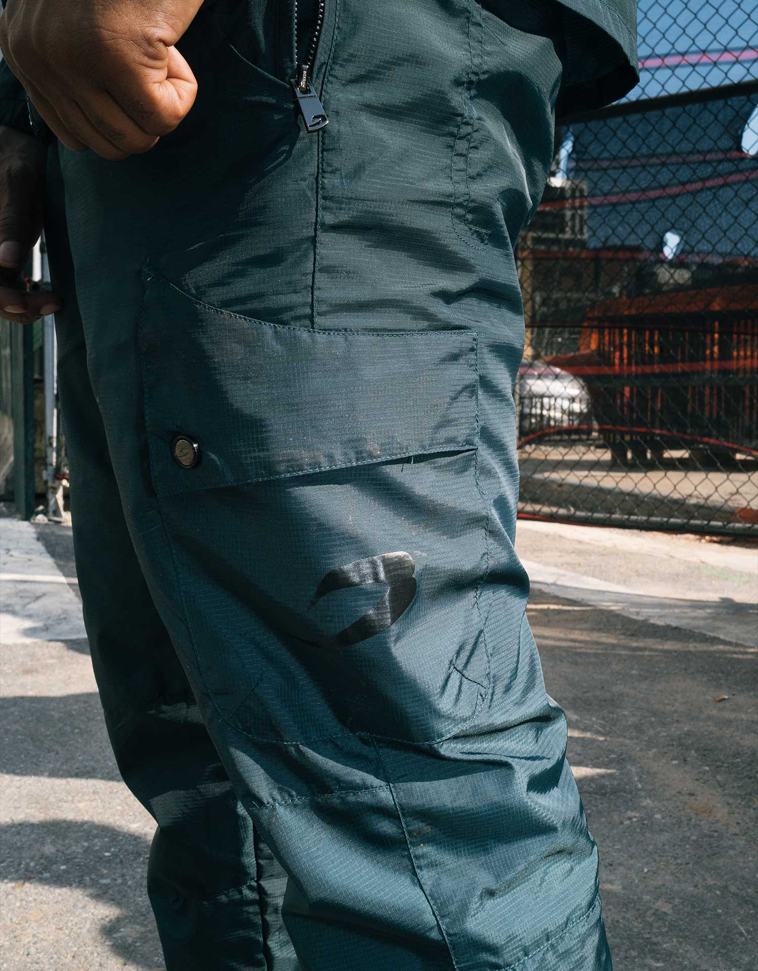 Dundee Cargo Pants - Green | BOXRAW