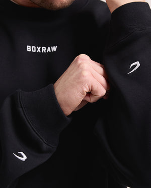 Johnson Oversized Sweatshirt - Black