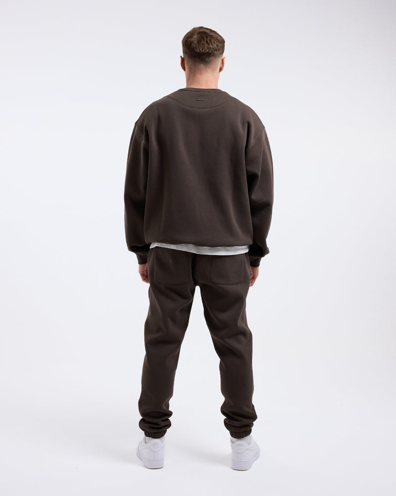 Johnson Oversized Sweatshirt - Mocha