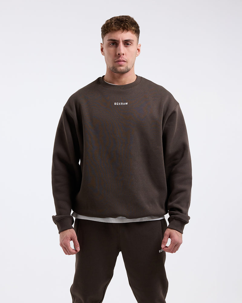 Johnson Oversized Sweatshirt - Mocha