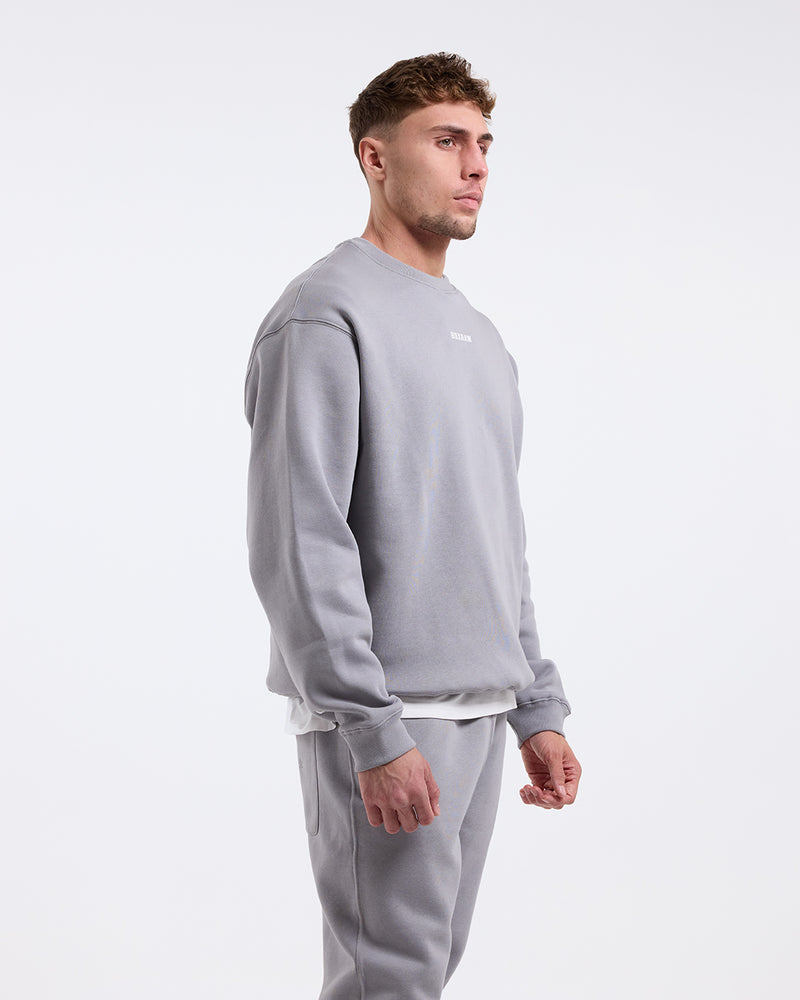 Johnson Oversized Sweatshirt - Grey