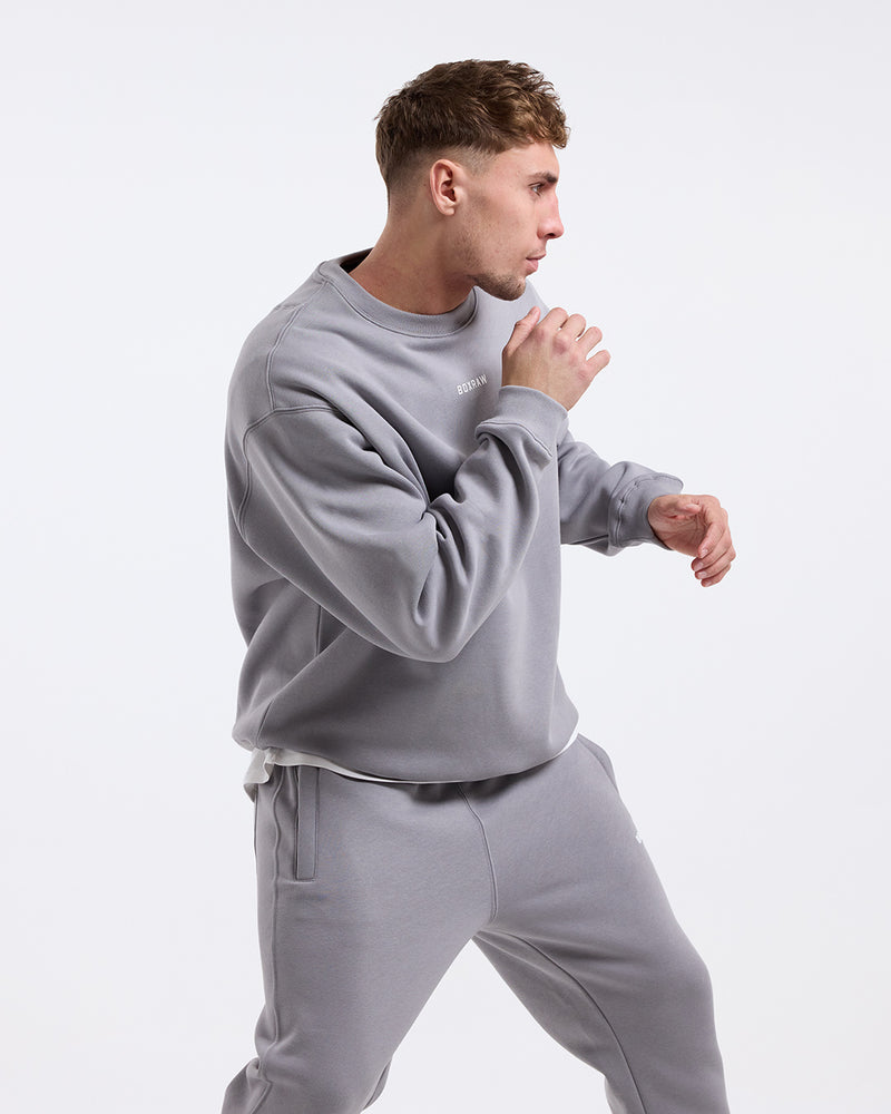 Johnson Oversized Sweatshirt - Grey