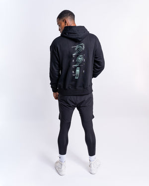 Make 'Em Miss Oversized Hoodie - Black