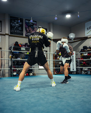 Nakatani x Sparring Club Oversized T-Shirt - Washed Black