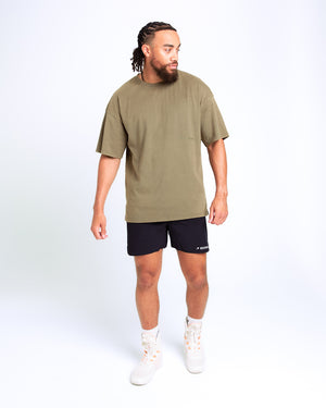 Sparring Club Oversized T-Shirt - Washed Olive