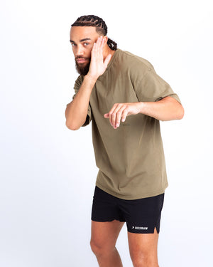 Sparring Club Oversized T-Shirt - Washed Olive