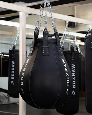 BOXRAW Uppercut Bag - Black/45kg