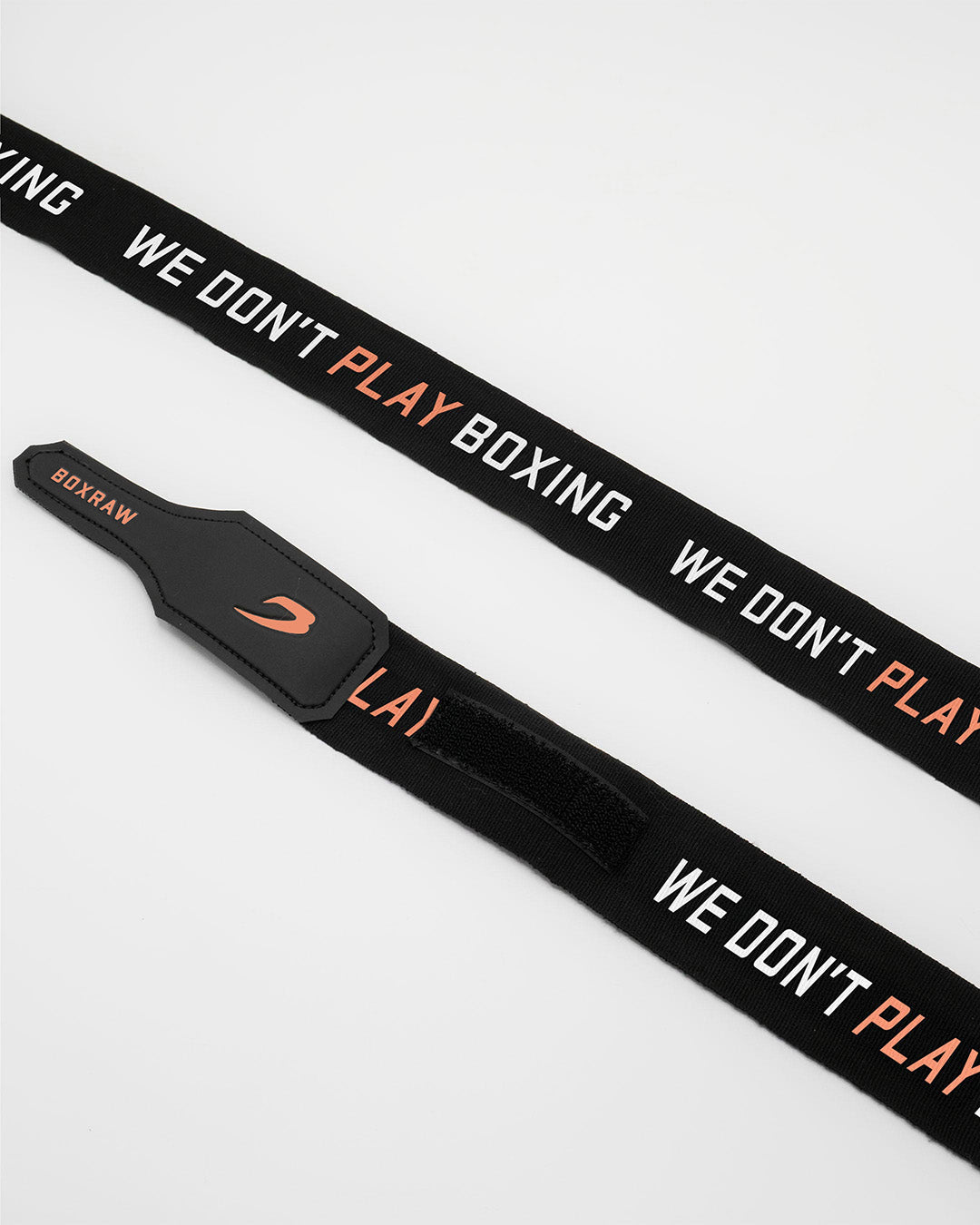4.5m We Don't Play Boxing Hand Wraps - Black