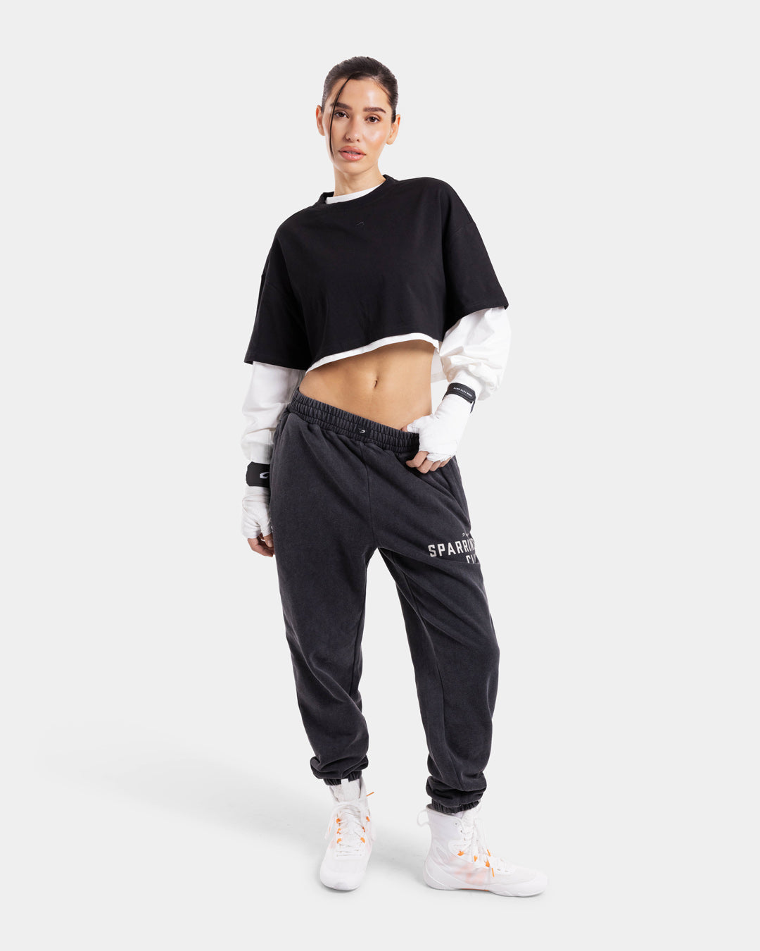 Sparring Club Bottoms - Washed Black