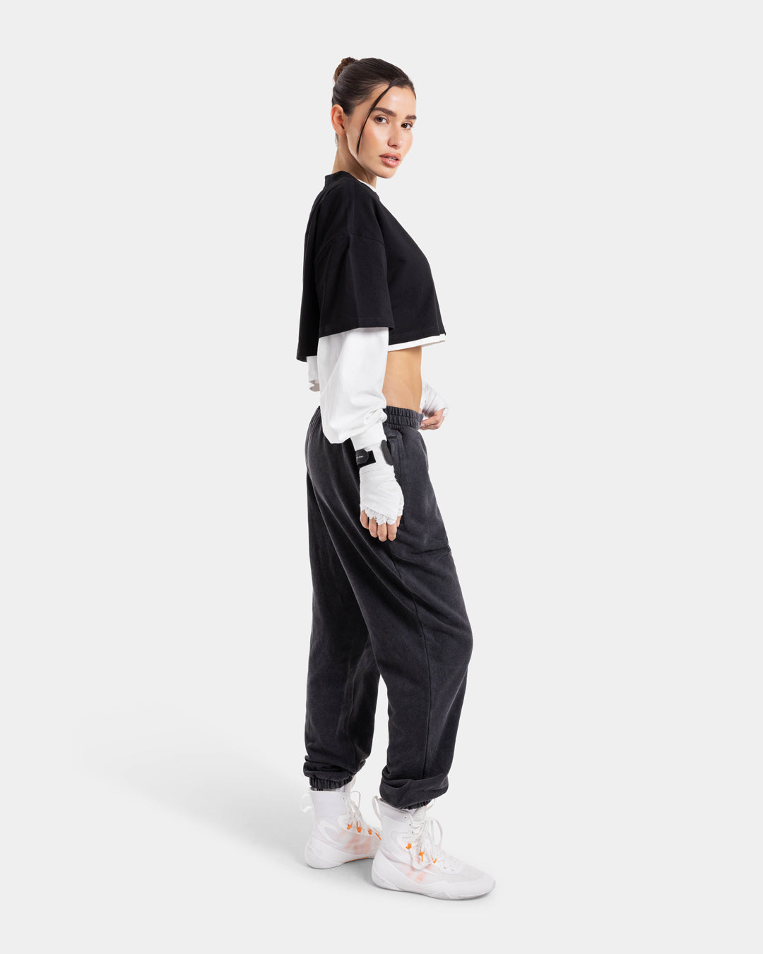 Sparring Club Bottoms - Washed Black