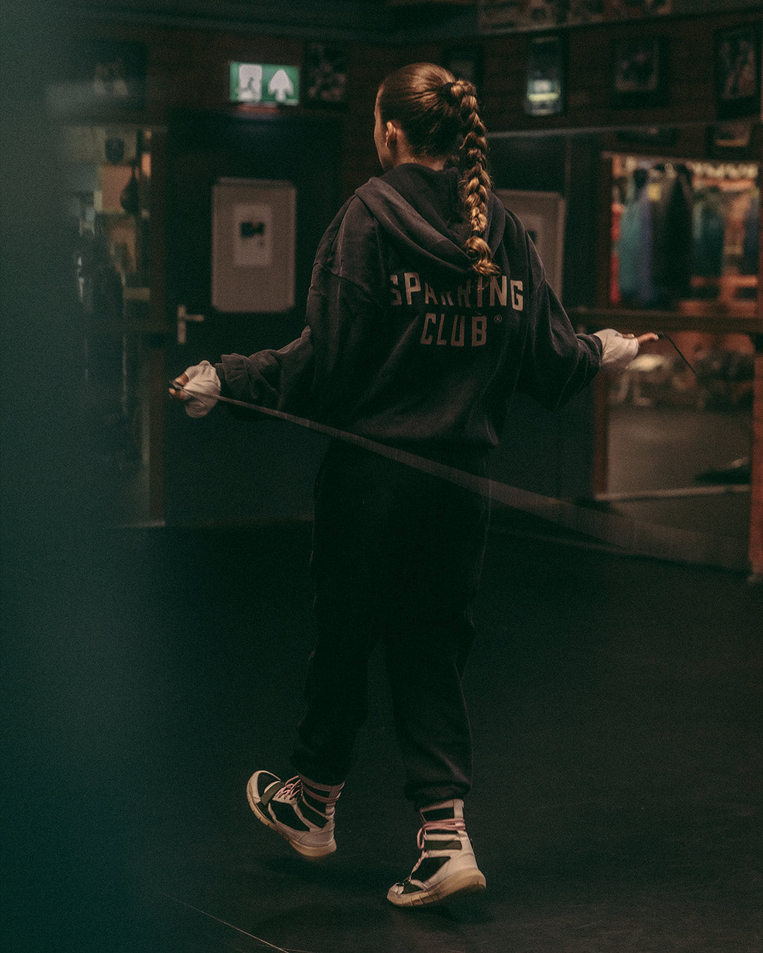 Sparring Club Bottoms - Washed Black