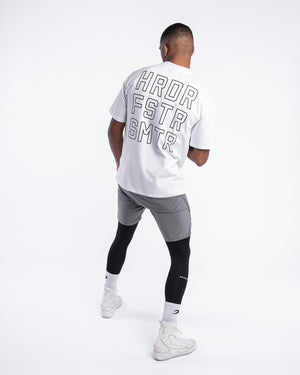 HRDR FSTR SMTR Oversized T-Shirt - White