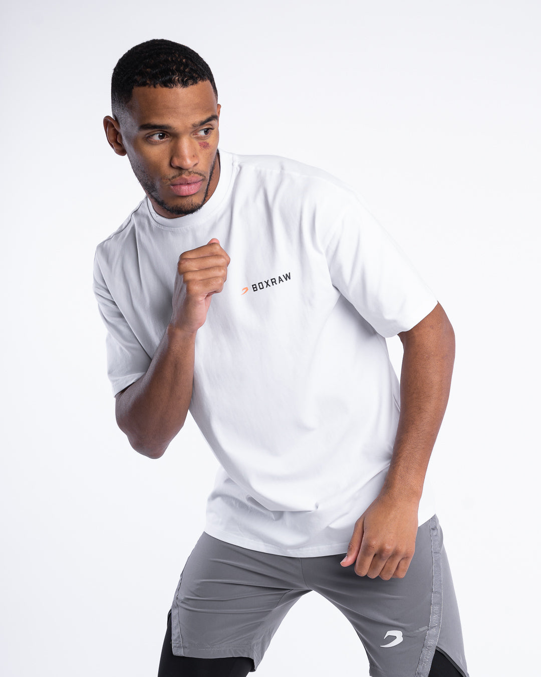 We Don't Play Boxing Oversized T-Shirt - White