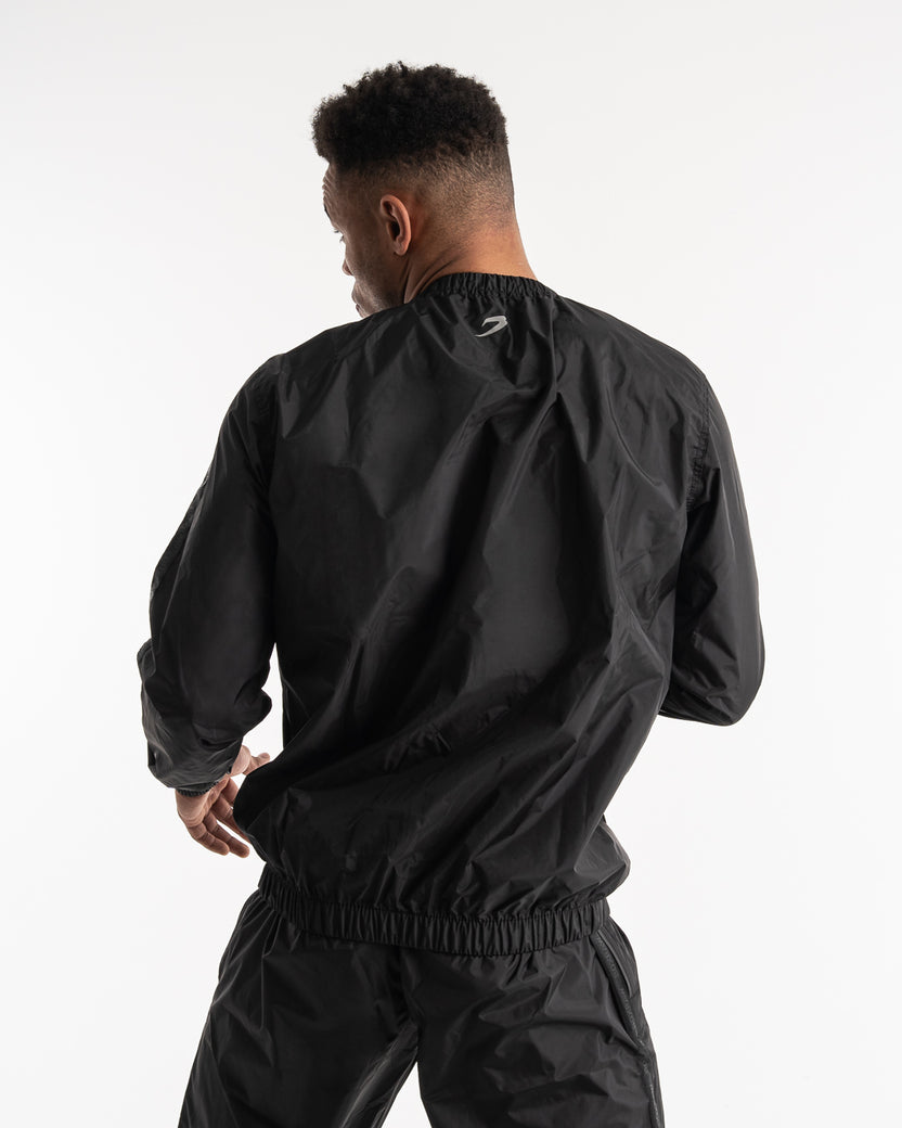 Hagler Sauna Suit 2.0 Black Essential Weight Loss Tool BOXRAW