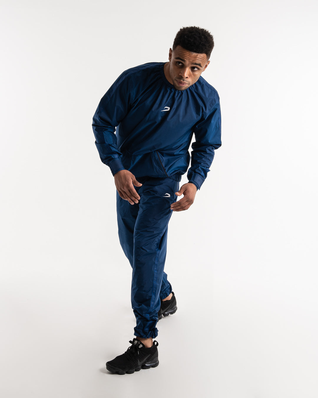 box raw HAGLER SAUNA SUIT 2.0 Ｌサイズ Hagler Sauna Suit 2.0 - Navy | Essential Weight Loss Tool | BOXRAW