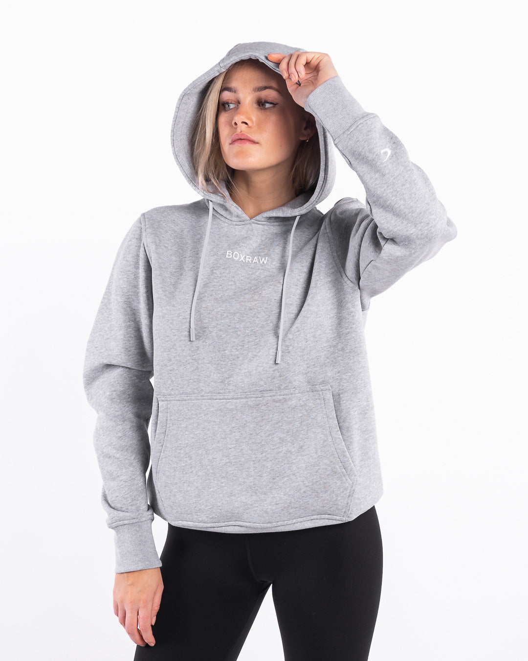 Women's Johnson Hoodie - Grey | BOXRAW